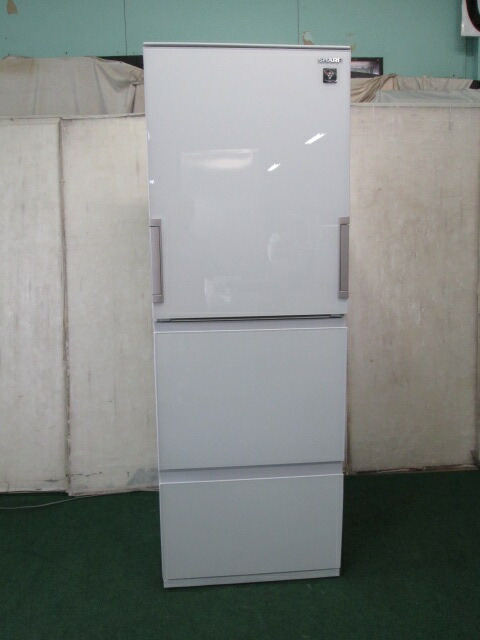 SHARP 冷蔵庫 SJ-GW35G-W 2021年式 左右開きドア SHARP 冷蔵庫 SJ