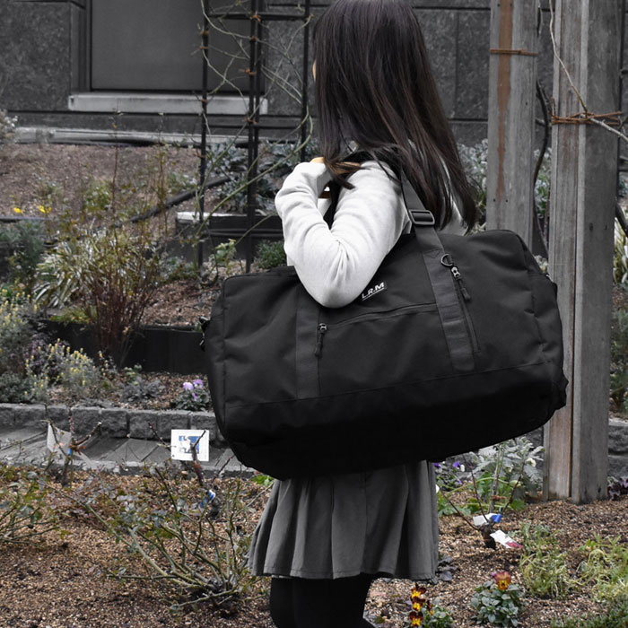 楽天市場】ボストンバッグ レディース/ポリキャンバス L.R.M 3way