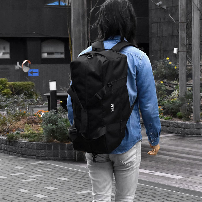 楽天市場】ボストンバッグ レディース/ポリキャンバス L.R.M 3way