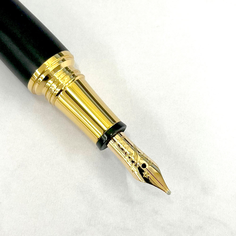 楽天市場】モンブラン 万年筆 BONHEUR ボヌール ニュイ ブラック M