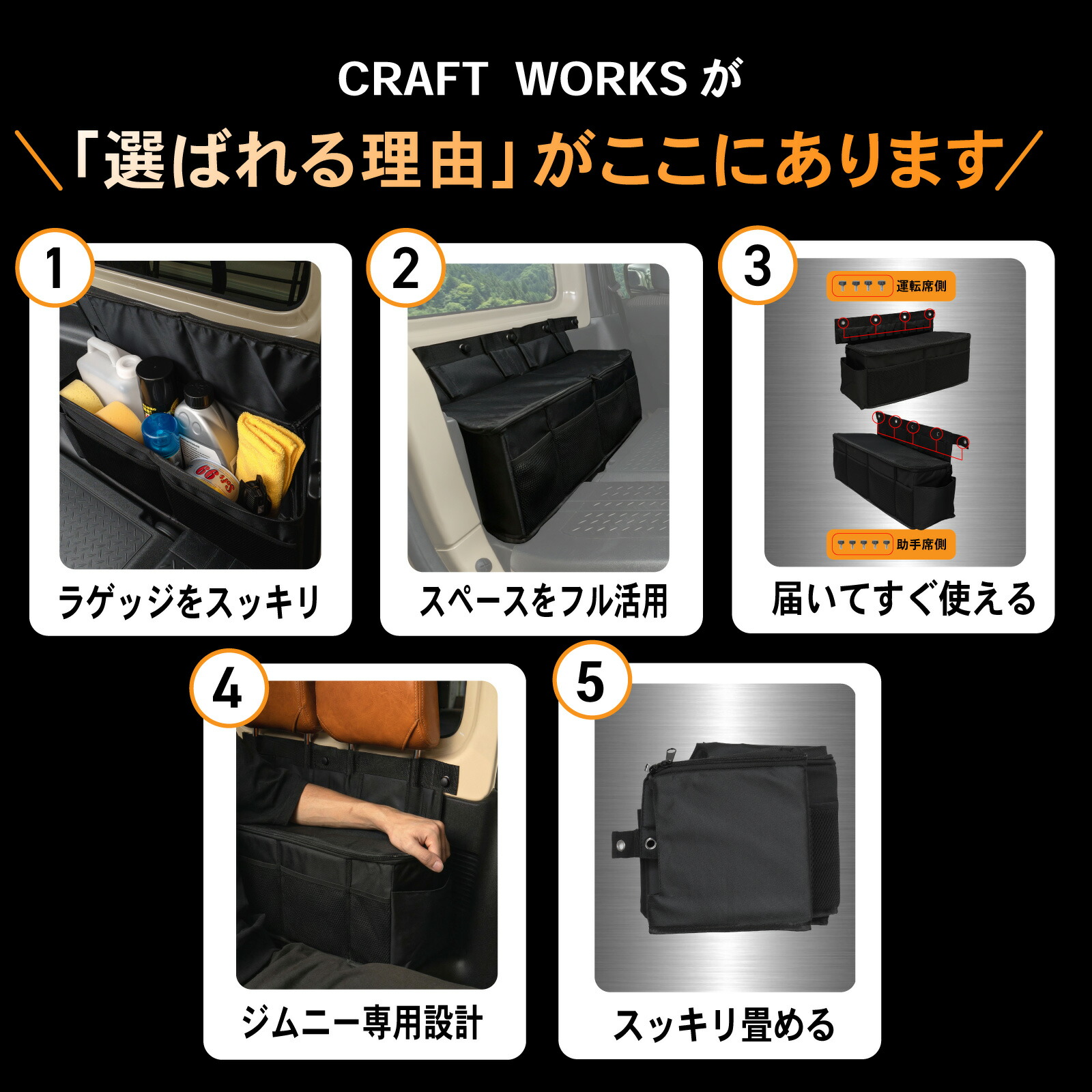 楽天市場】【カー用品のCRAFT WORKS（クラフトワークス）】ジムニー