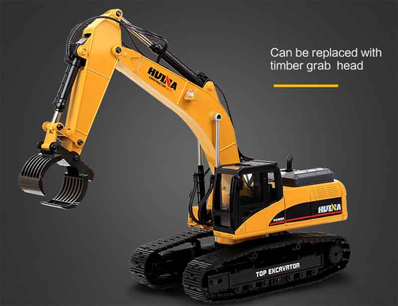 楽天市場】HuiNa Toys 1580 23CH フルメタル 1/14 RC ショベル （RTR