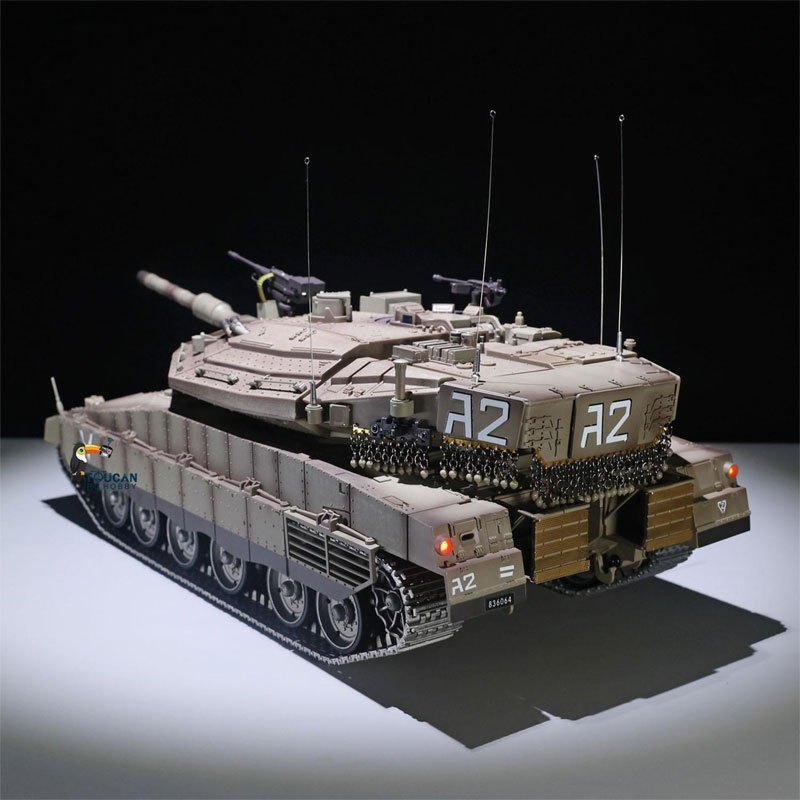 楽天市場】ラジコン戦車完成品ヘンロンHengLong 1/16 IDF メルカバ MK