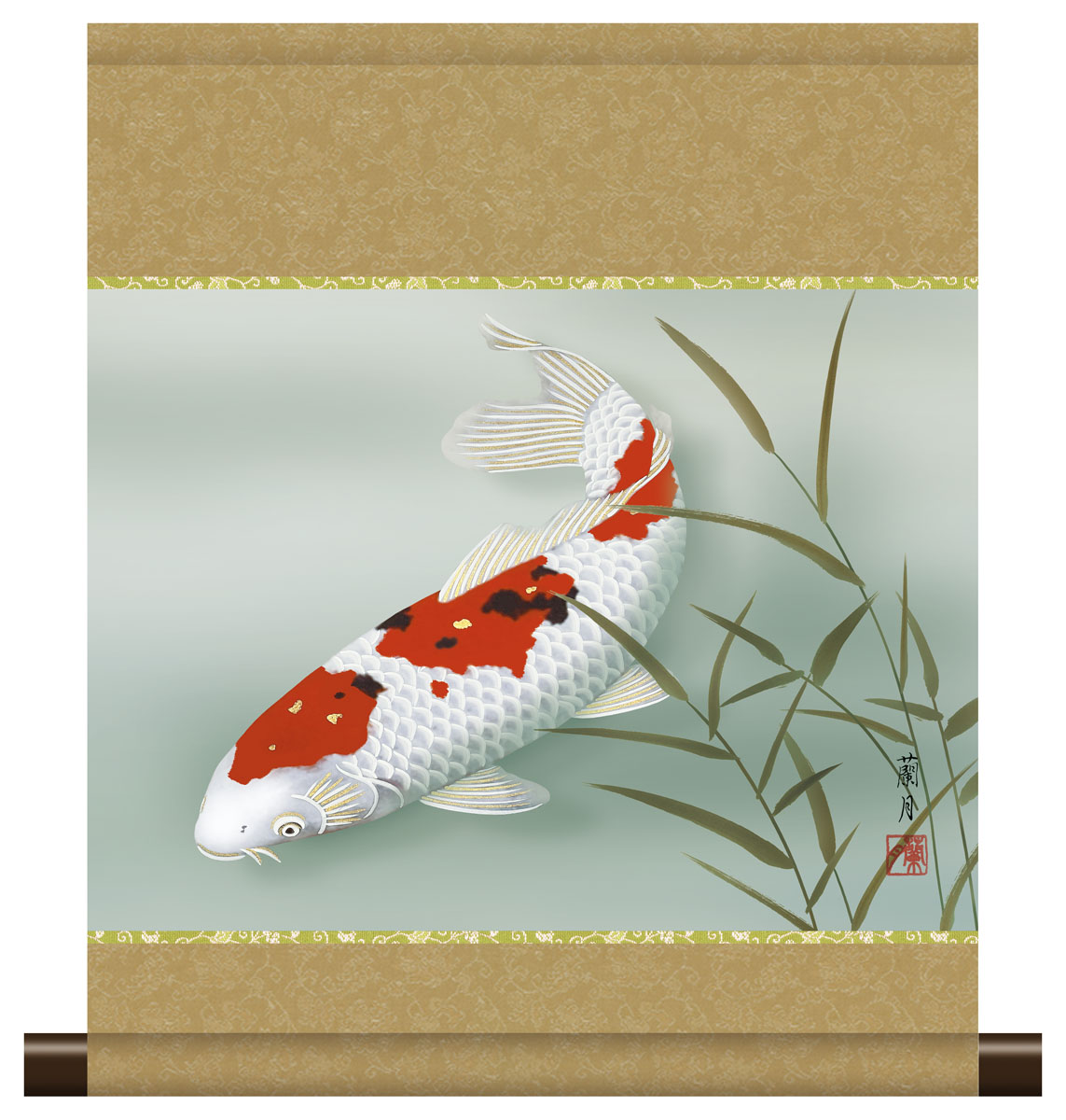 古銭 絵銭 2枚セット 鯉の絵 美品 古銭 絵銭 2枚セット 鯉の絵 美品