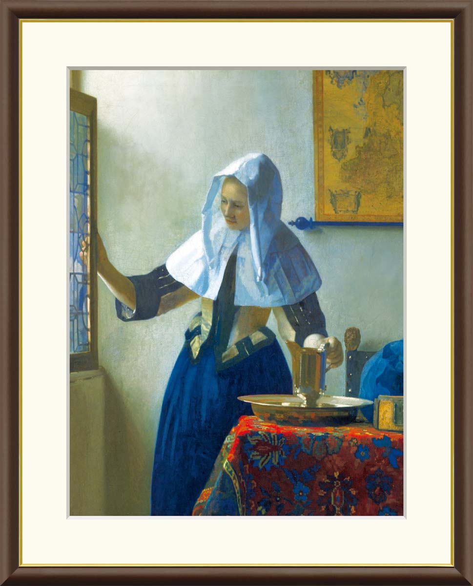 豚に真珠 原画 オリジナル 油絵 絵画 フェルメール 豚に真珠 原画