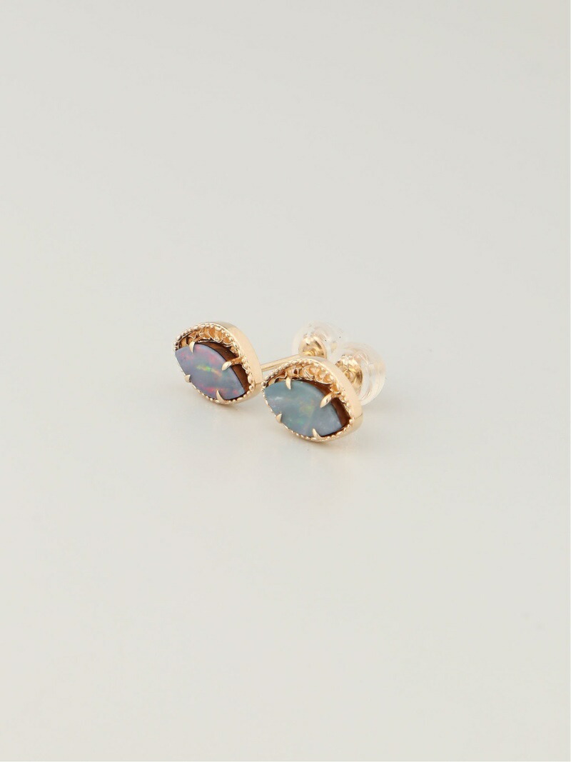 楽天市場】K10オパールピアス agete アガット アクセサリー・腕時計