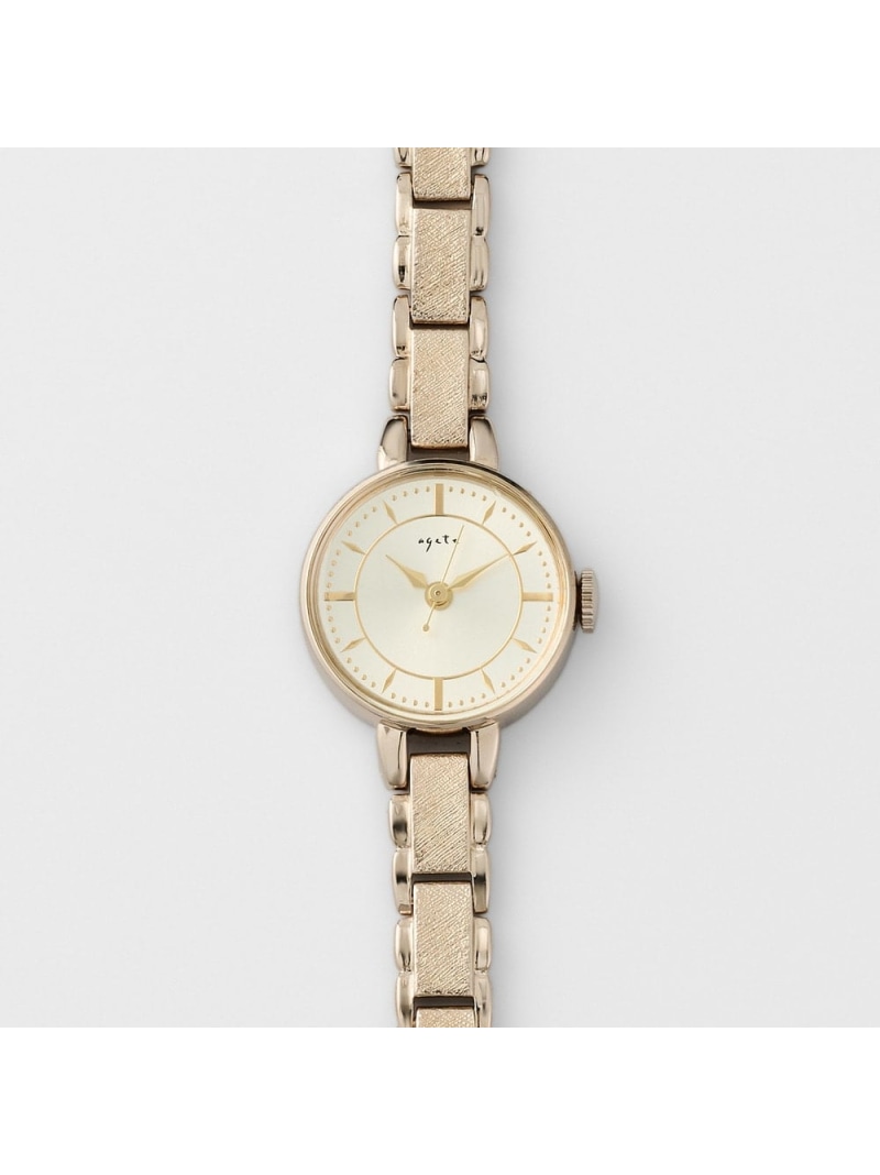 楽天市場】ラウンドフェイスウォッチ agete アガット アクセサリー