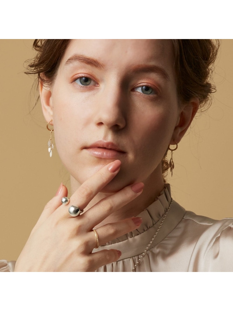 楽天市場】K18フープピアス agete アガット アクセサリー・腕時計