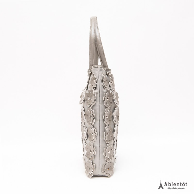 楽天市場】【送料無料】【abientot select】花モチーフトートバッグ