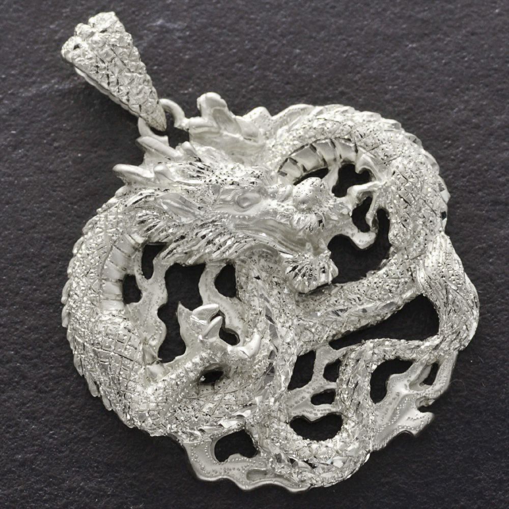 楽天市場】ペンダントトップ プラチナ Pt900 メンズ ドラゴン 龍 男性