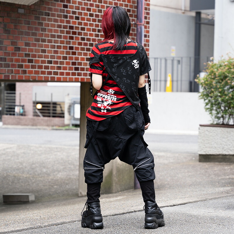 SEXPOT チェーンZIPサルエル￼パンツ REFLEM パンク ロック 楽天市場