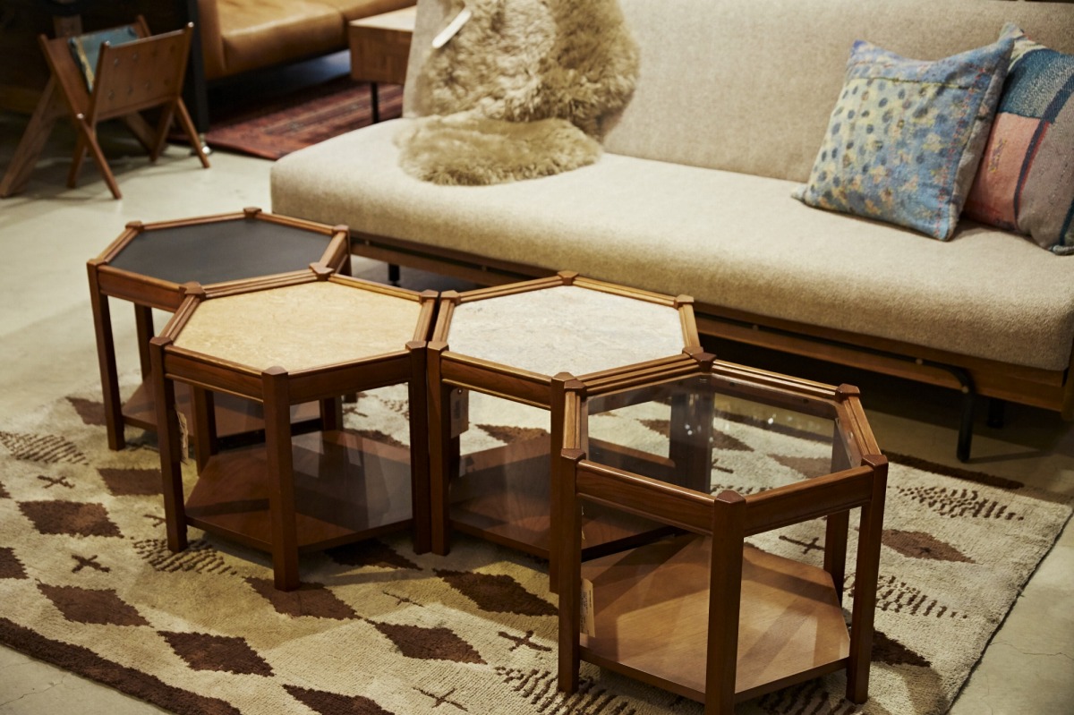 楽天市場】アクメファニチャー ACME Furniture BROOKS HEXAGONTABLE