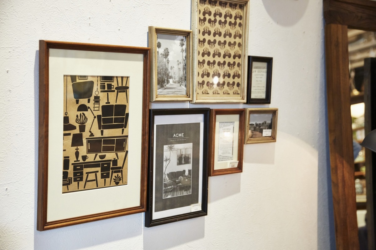 植物アート フレーム付き アクメファニチャー acme furniture ACME