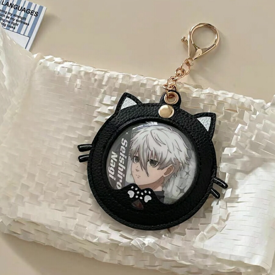 楽天市場】2点セット スタッズ ケース ポーチ キーホルダー 缶バッジ