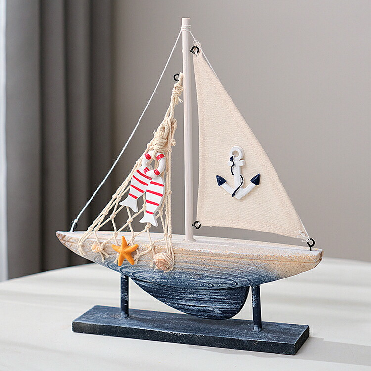 楽天市場】海洋 航海の装飾 航海ヨット模型 テーブルセンターピース
