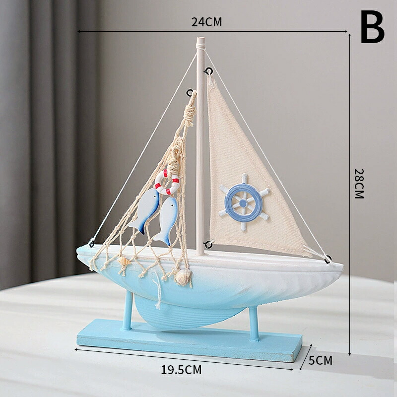 楽天市場】海洋 航海の装飾 航海ヨット模型 テーブルセンターピース