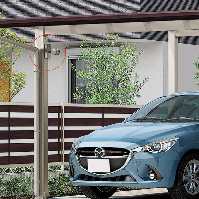 LIXIL 屋外カメラ 電源直結式 8KCA03ZZ 【公式通販】