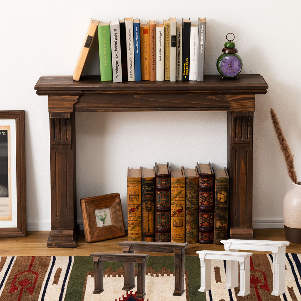 楽天市場】《東谷》ミニサイズ登場 マントルピース MTP-100BR ブラウン