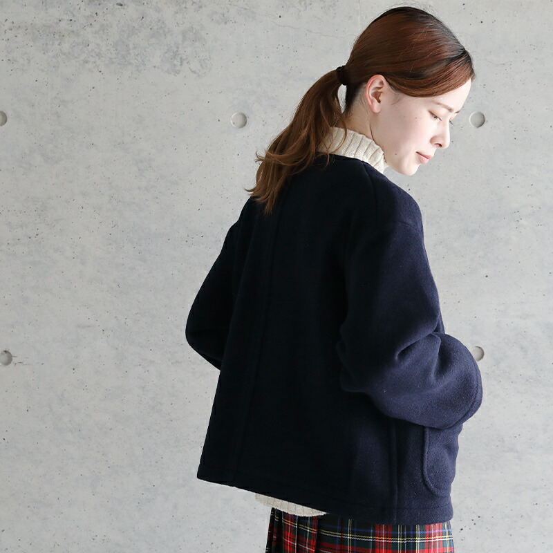 楽天市場】ダントン DANTON ウールライトパイル カラーレスジャケット