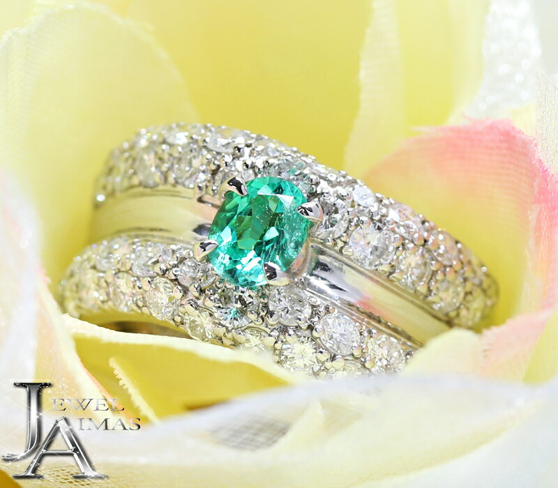 めろんこ☆ブラジルバターリャパライバトルマリン☆リングオーダー