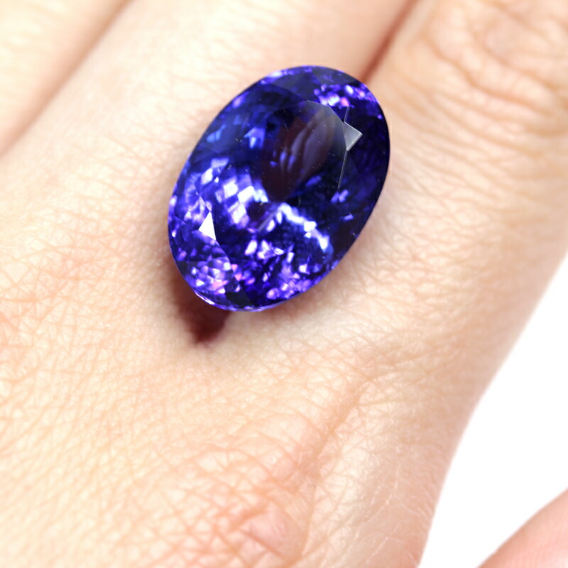 楽天市場】タンザナイト 15.45ct ルース ◇ ブルーゾイサイト オーバル