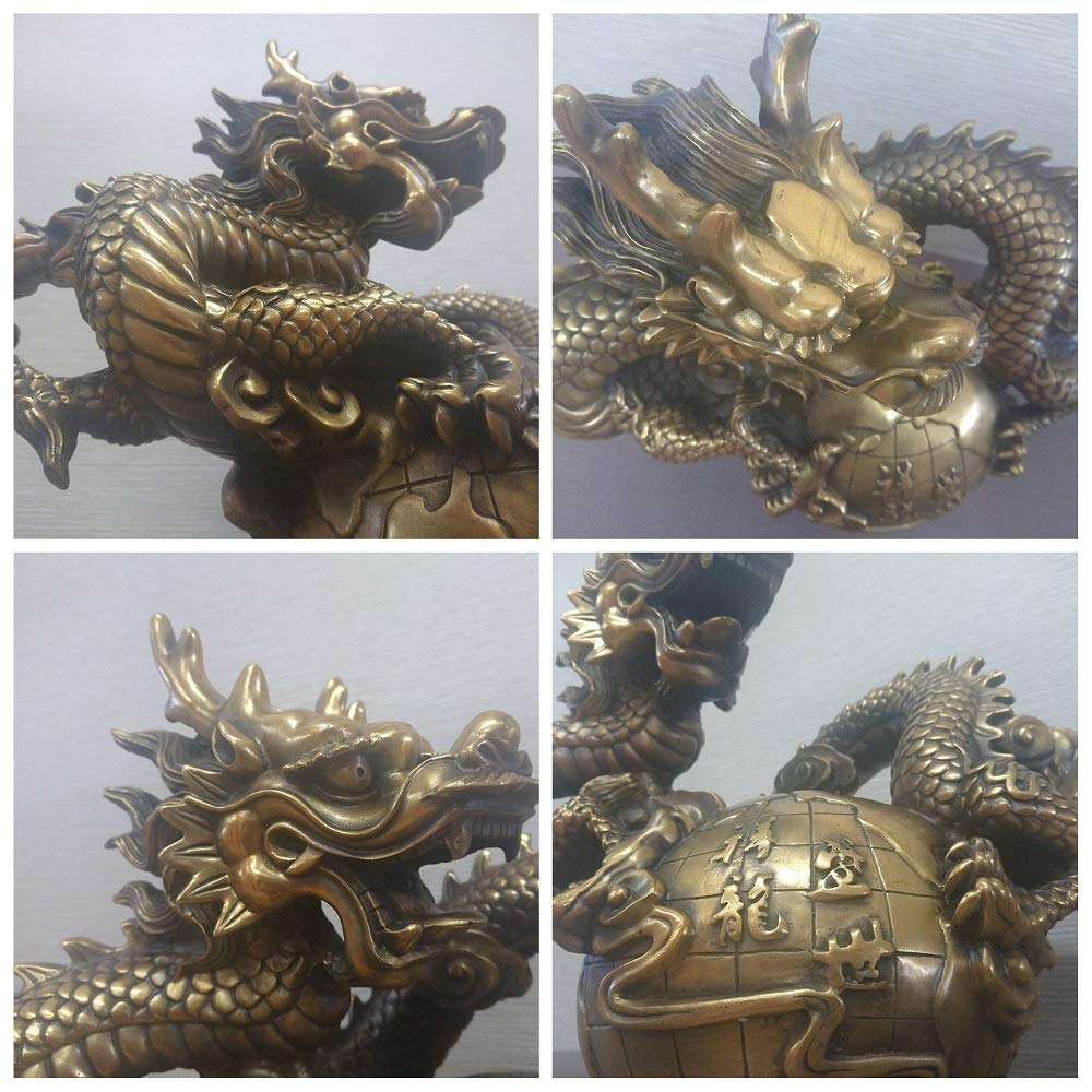 開運 龍 龍神 龍王 ブロンズ製（真鍮製） ○開運 龍神 富士龍 【霊峰