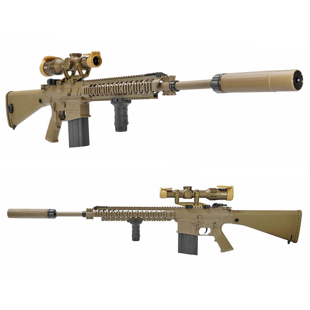 エアソフトガンセット カモフラージュ付き エアソフトガンセット