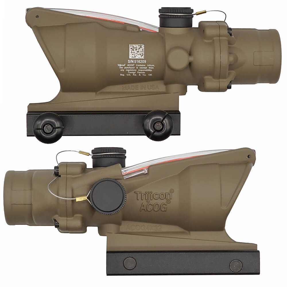 トリジコン Trijicon ACOG 米軍 リアル刻印あり 4倍 スコープ Trijicon