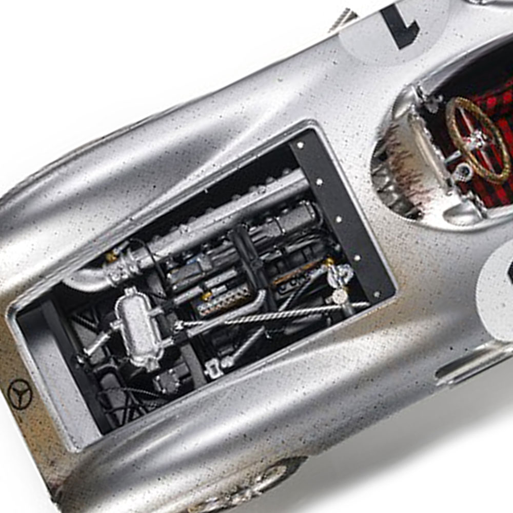 楽天市場】ミニカー 1/18 メルセデス ベンツ W196R ストリームライン