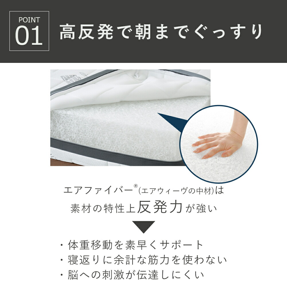 airweave 折りたたみマットレス 黒 収納バッグ付き airweave