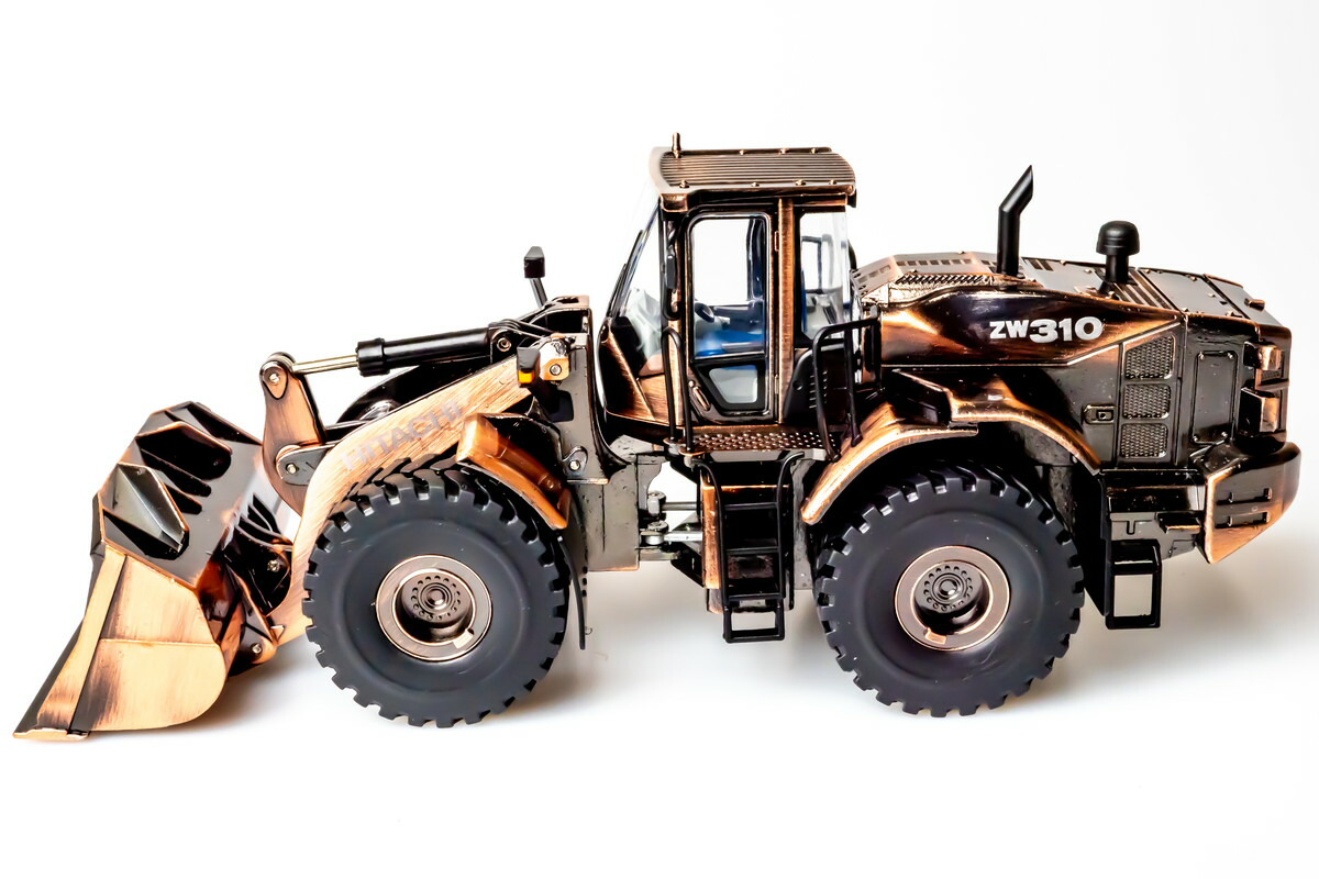楽天市場】日立建機 1/50 ホイールローダ ZW310-6 銅古美仕様Hitachi