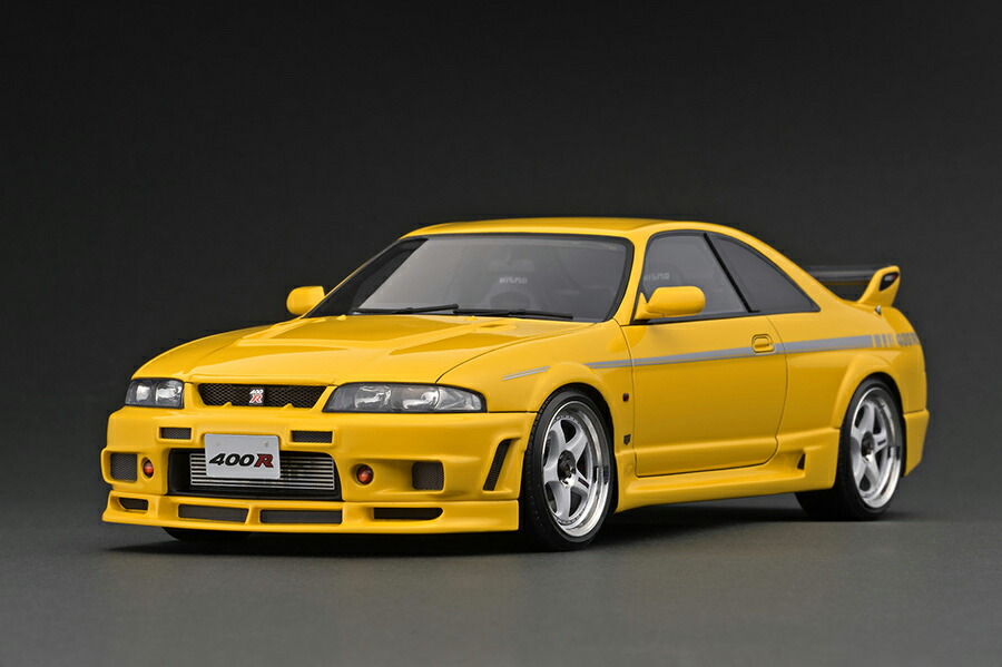 楽天市場】イグニッションモデル 1/18 ニスモ R33 GT-R 400R イエロー
