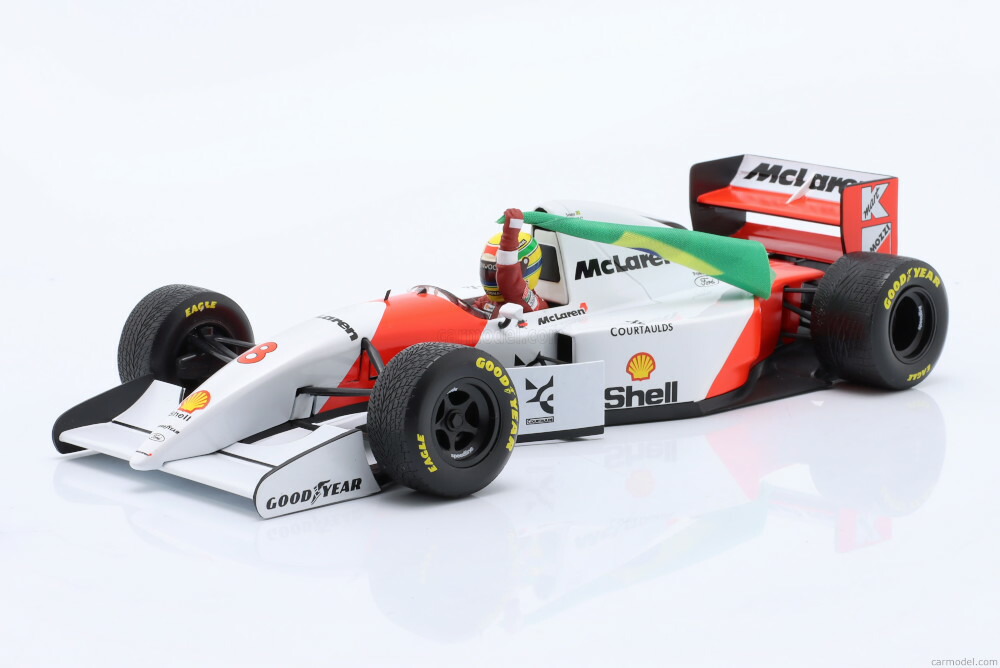 ミニチャンプス MP4/8 1/18 アイルトン・セナ 楽天市場