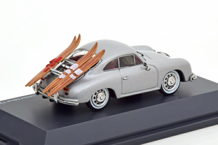 楽天市場】シュコー 1/43 ポルシェ 356 A 水上スキー シルバー 750台