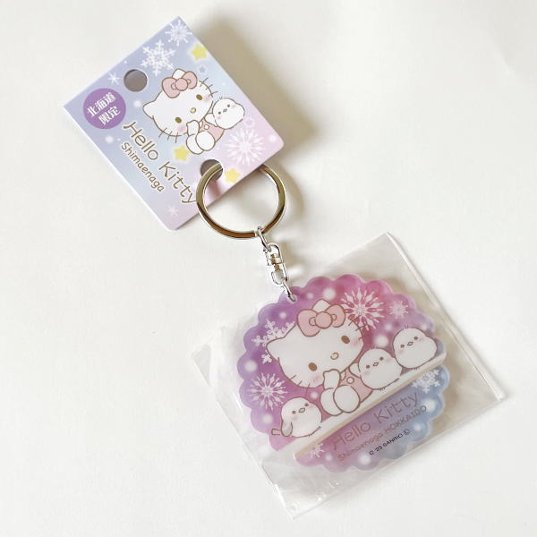 ご当地キティ 北海道限定 イカキティ マスコット キーホルダー 新品