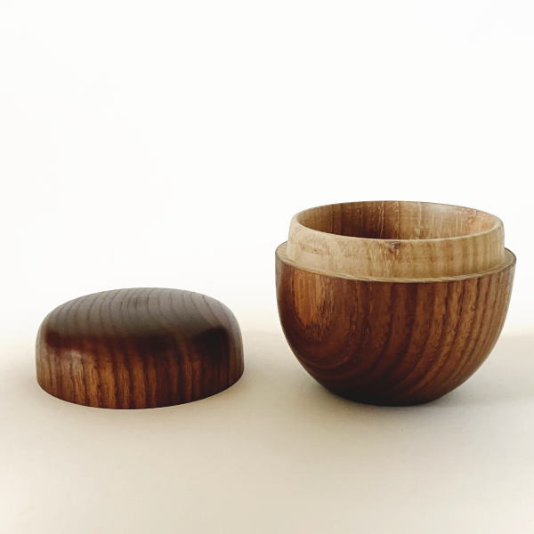 楽天市場】木製 棗 なつめ えんじゅの木 北海道 国産 北海道産 茶器