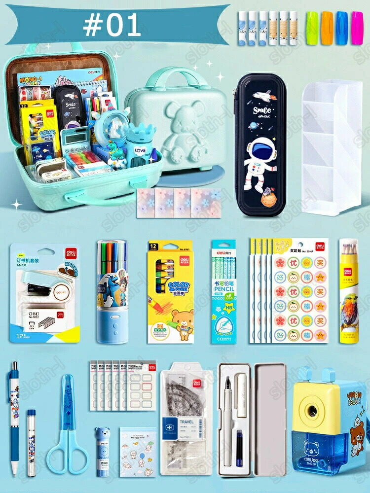 2025改良版】超豪華な文房具セット 携帯便利 収納ケース付き 描き用