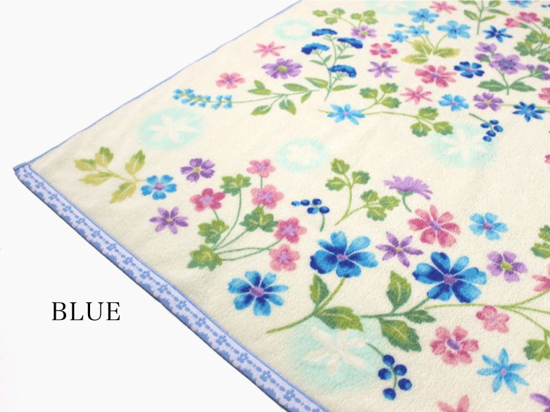 楽天市場】大判バスタオル 今治産 花柄プリント 95×150cm ジョリー