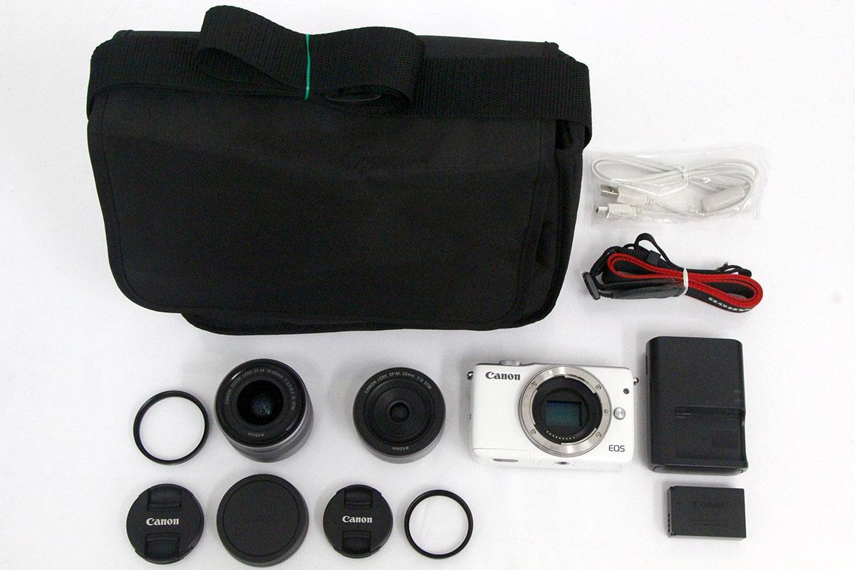 Canon EOS M10 ミラーレスカメラ ダブルレンズ Canon EOS M10ダブル