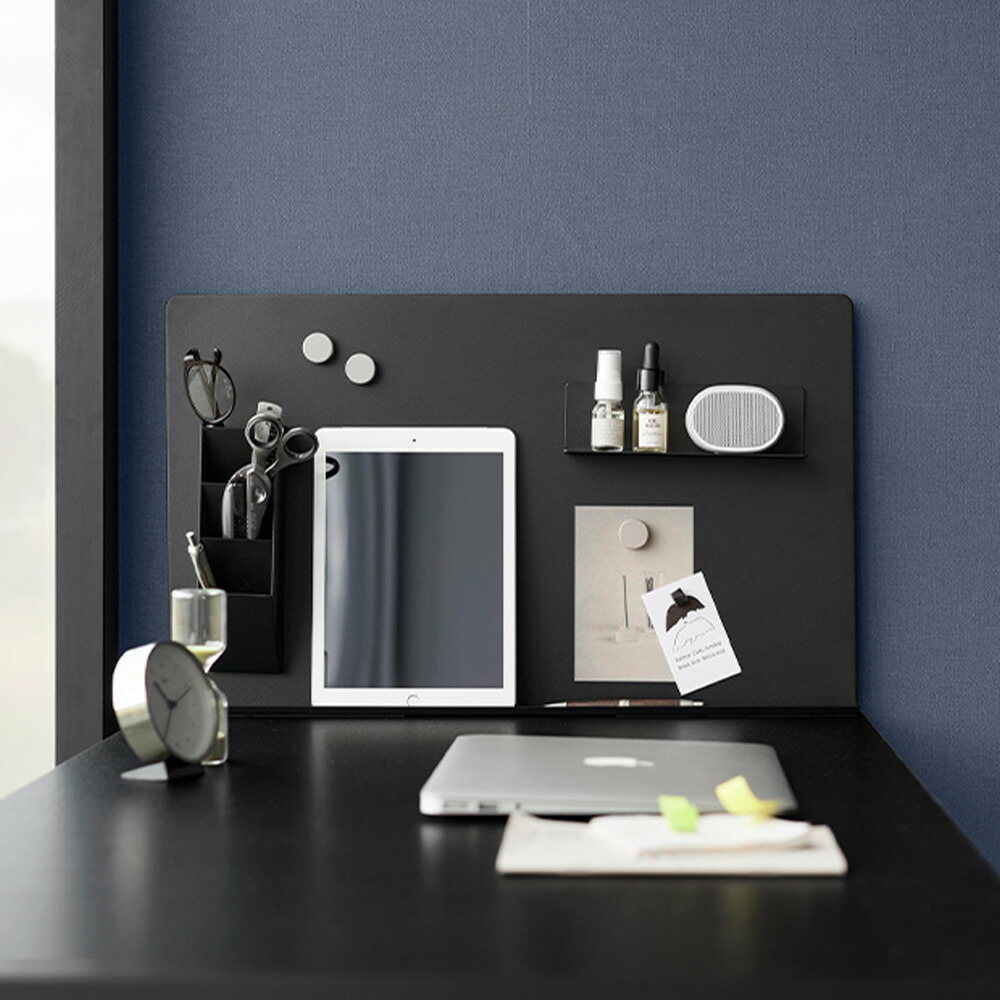 楽天市場】【365日出荷】山崎実業 マグネット棚 スチールパネル対応