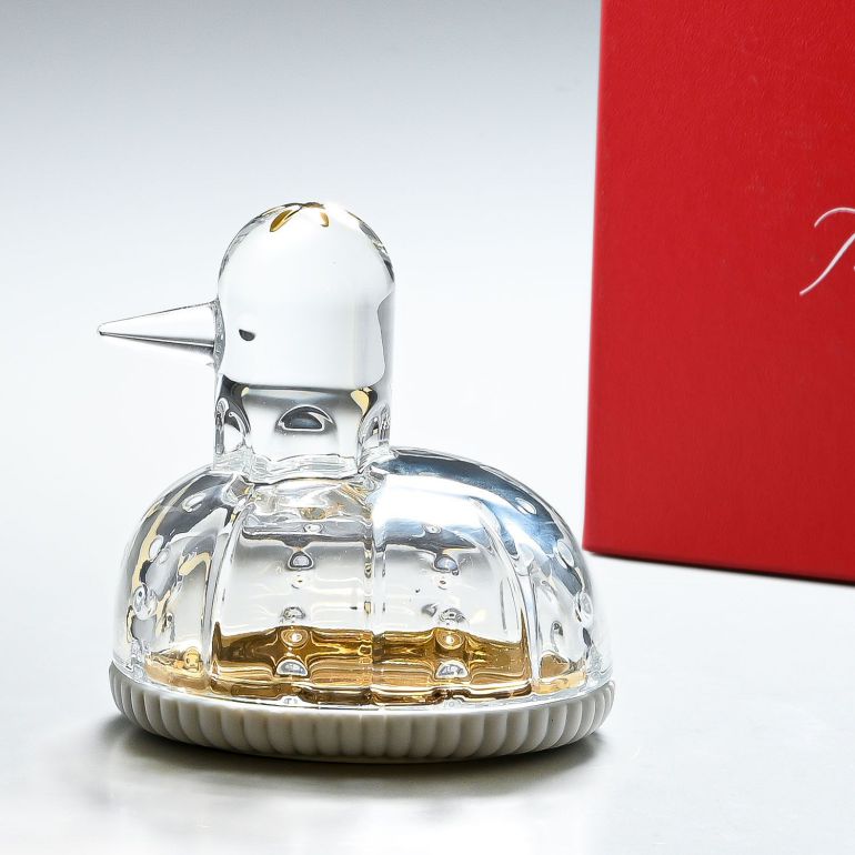 楽天市場】バカラ Baccarat 置物 ZOO ダック ジュエリーボックス