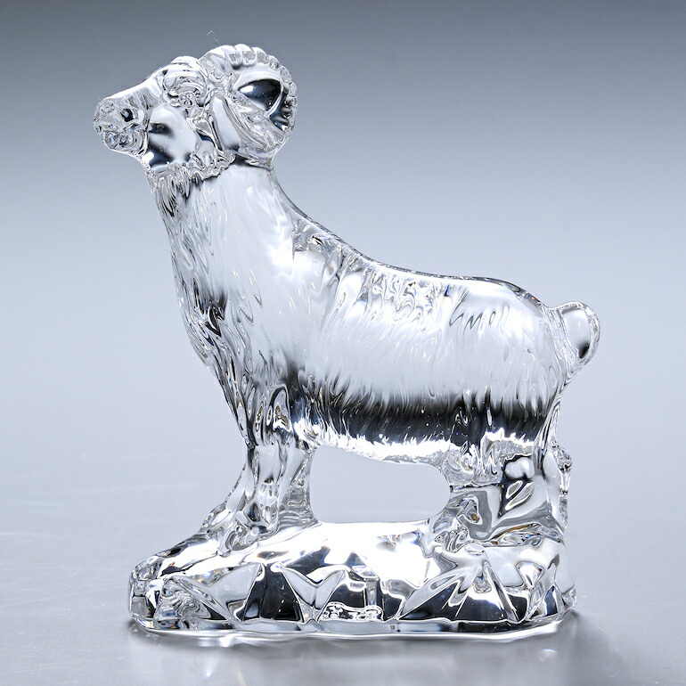 Baccarat クリスタルの鹿 置物 CRYSTAL AND PORCELAIN: 10 YEARS OF