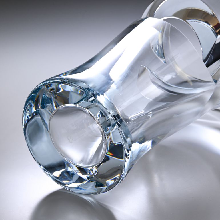 バカラ トルネード 花瓶 高さ22.8㎝ 東Y7-1119☆1Fトトコ 楽天市場