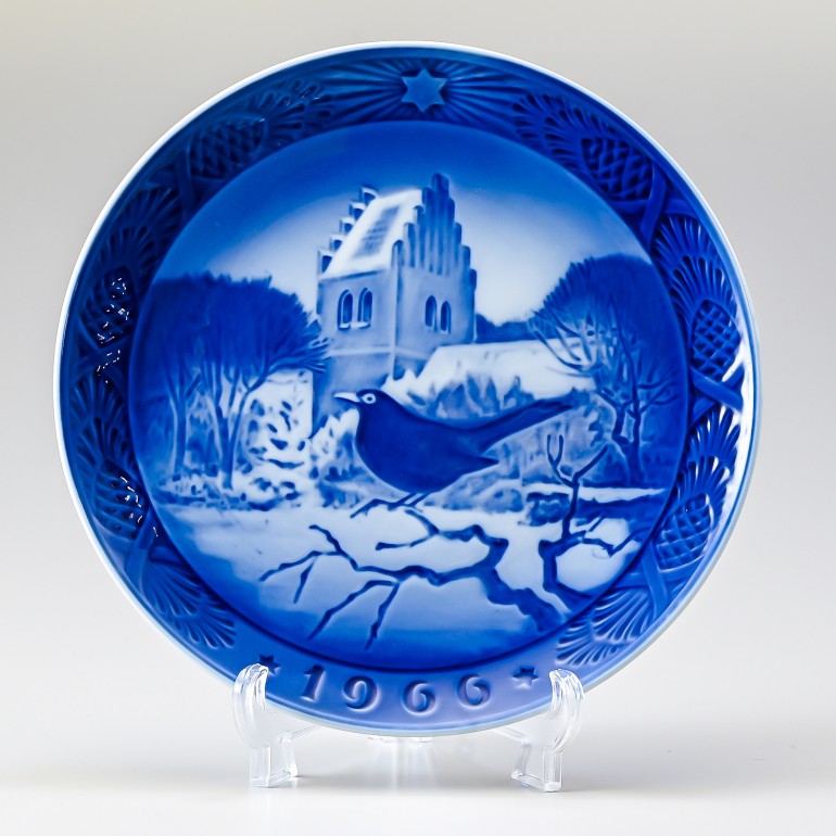 楽天市場】ロイヤルコペンハーゲン イヤープレート 1966年 昭和41年 皿