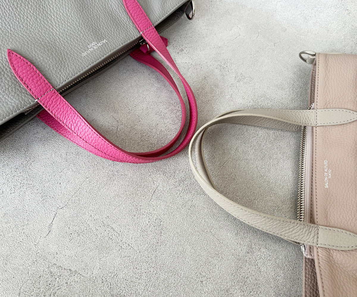 楽天市場】トートバッグ レディース レザー 本革 ミニトートバッグ