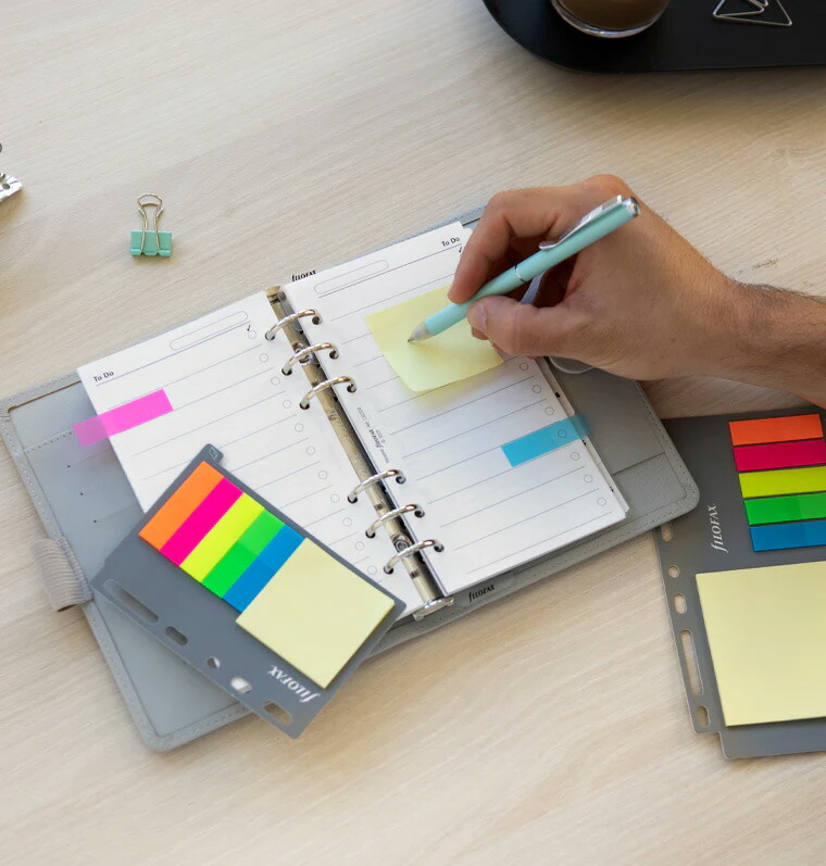 楽天市場】ファイロファックス システム手帳 リフィル 付箋セット ミニ