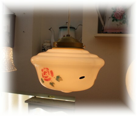 楽天市場】マニーローズ照明 クラシカルガラスシェードA ローズ