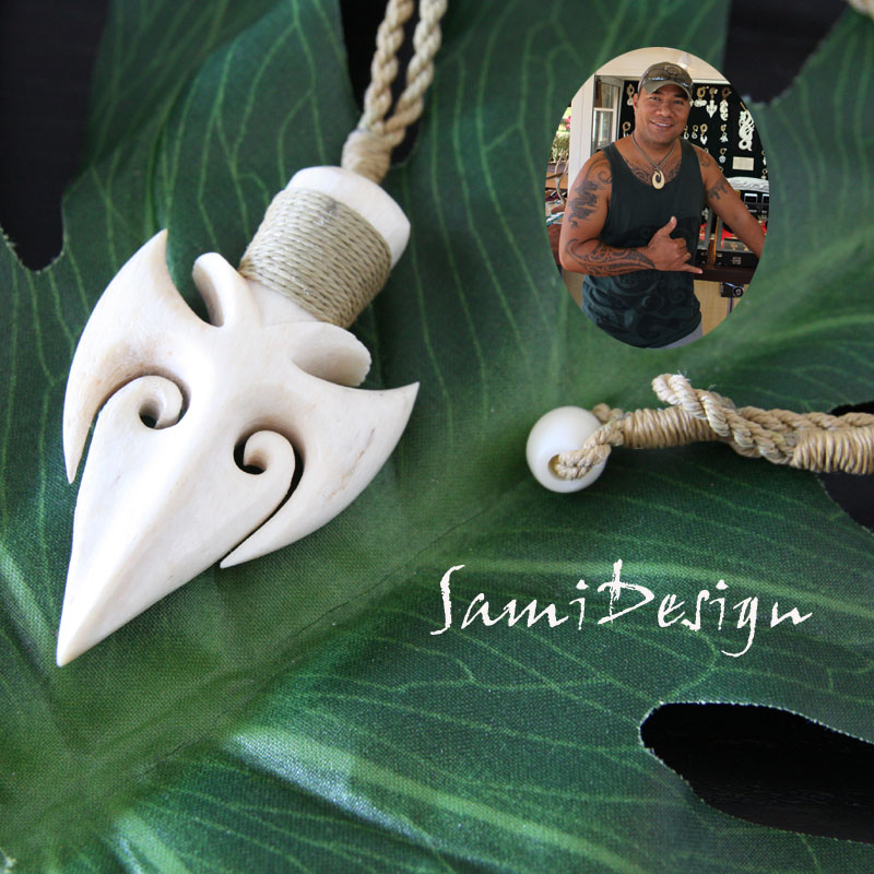 楽天市場】ボーンカービング ネックレスSami Design 1点モノ☆再入荷