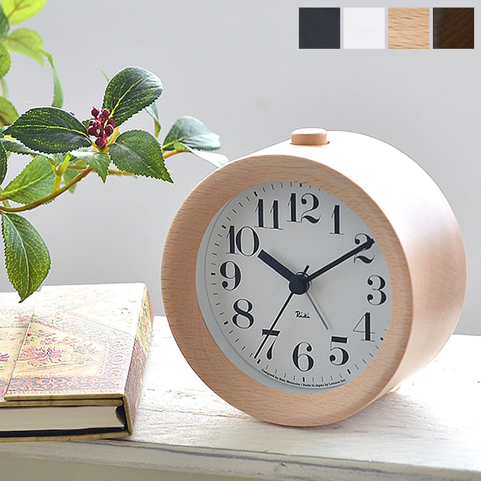 楽天市場】タカタレムノス lemnos アラーム時計 リキ アラームクロック