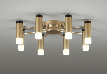 楽天市場】ODELIC シャンデリア LED一体型 LED×8 簡易取付A 引掛